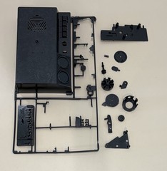 Revell Police Motorcycle Lights & Sound Plastic Unassembled Model Kit 1/8