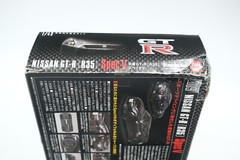 Bandai 1/43 Nissan GT-R R35 Spec V Ultimate Opal Black Model Kit 2009