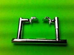 1969 Plymouth GTX Road Runner Pro Street 1/25 Chrome Round Sport Mirrors Driver