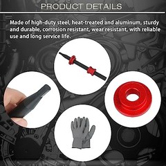 Oil Pump Primer Tool, Compatible with GM Chevy V6 V8 SBC 350 BBC 454 Small