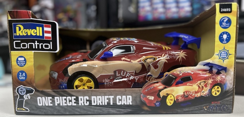Revell 24693 1:18 “One Piece” RC Anime Itasha Drift Car NEW | SEALED