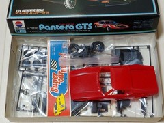 Rare Vintage NITTO De Tomaso Pantera GTS 1/28 Motorized Model Kit 1970s Japan