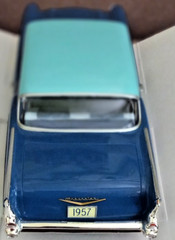Revell 1957 Chevrolet Bel Air Hard Top Promo Model Blue Manufactured 2000