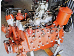 2 ENGINE SPECIAL “CLASSIC OLD SCHOOL” FLAT HEAD FORD & CHRYSLERS ” FIREDOME V-8