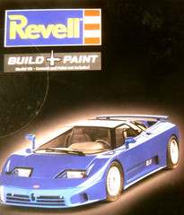 1/24 Revell Bugatti EB 110 Sports Car Race Car Build & Paint # 07353