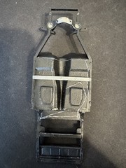 MPC 1-37809 Corvette Parts Kit Bash Chassis Partially Painted and Assembled
