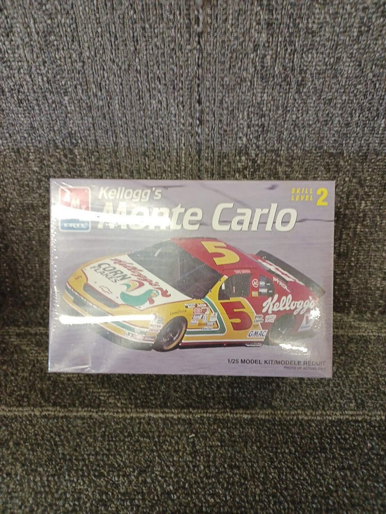 Sealed 1995 ERTL AMT 1/25 Model Kit #5 Kellogg’s Monte Carlo #8187