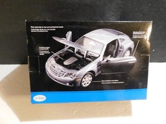Testors 1:24 #440154 Chrysler Crossfire Easy Build Silver Series Kit NIB