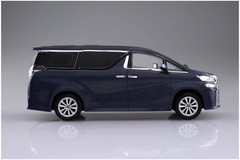 Aoshima Bunka Kyozaisha 1/32 The Snap Kit Series Toyota Vellfire Grayish Blue Mi