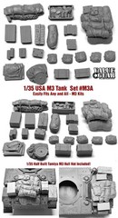 1/35 Scale US Army M3 Stuart and Other Tanks Stowage Set Value Gear – Resin