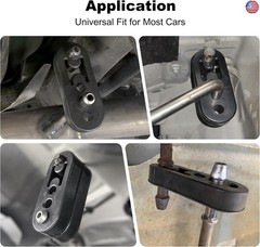 EVIL ENERGY Exhaust Hanger Rubber Adjustable Insulator Bushing Mount 4 Holes
