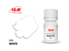 ICM3040 Acrylic paints Combat Vehicles Armed Forces Ukraine Grey Red Green White