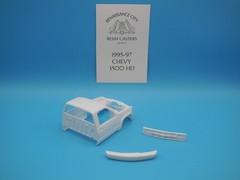 1995 Chevy 3500 HD 1/25th Scale Resin Cast Model Car Conversion Kit Cast By RCRC