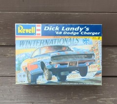 VINTAGE 1999 REVELL 1/25 DICK LANDY’S ’68 DODGER CHARGER OPEN BOX SEALED PARTS