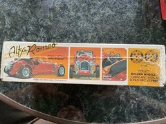 MPC Alfa Romeo Molded In Red 1/32 Scale Model Kit In Sealed Box