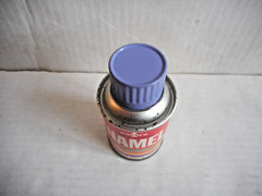 Vintage Pactra ‘Namel Purple Grape S42 Spray Paint Can Paper Label 1961 NOS