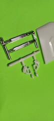 67 1967 Chevelle SS 1/25 AMT Hood Hinges Chrome Trim Inserts Model Car Parts