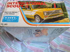 *VINTAGE *FACTORY-SEALED ERTL INTERNATIONAL SCOUT II SPORTY SUV KIT **NIB *L@@K!
