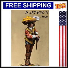 1/24 Scale 75mm Resin Body Assembled Model Kit History Hobby Garage Kit Ancie…