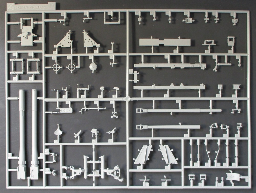 Dragon 1/35 Scale 8.8cm Pak 43 Waffentrager – Parts Tree D from Kit No. 6728