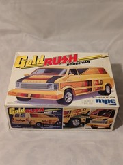 Vintage MPC Gold Rush Dodge Van 1/25 Model Kit Built Complete w/ Instructions…