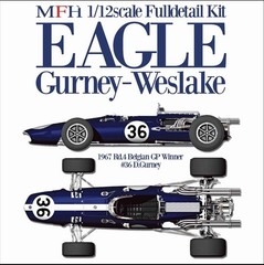 Near Mint Model Factory Hiro Eagle Gurney-Weslake K510 1/12 Ver.B: 1967