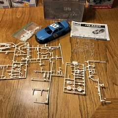 Built Model Car, 1998 Revell Stock Car STARTED, INCOMPLETE, MODIFIED