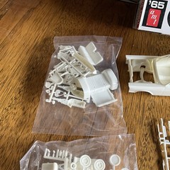 AMT ’65 Ford Galaxie 500XL 3-in-1 Kit Stock Car INCOMPLETE Missing Decals