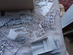 AMT # 6771 1955 Chevy Bel Air Kit Parts Pictured only 1/25 Scale