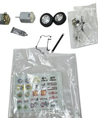 Nichimo Toyota UP-15 Sports 800 1968-9 Motorized Model Kit ~ Partially Assembled