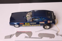 Model car parts Revell Pinto funny car