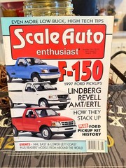 Scale Auto enthusiast Magazine August 1996 Ford F-150 Pickups Kit History