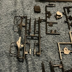 1:12 Scale Model Parts Harley Davidson Classic Parts Lot Only