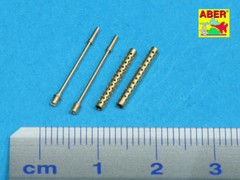 Aber 1/35 US 0.30 Cal M1919 Barrels (2) w/ One Piece Muzzle 35 L-82