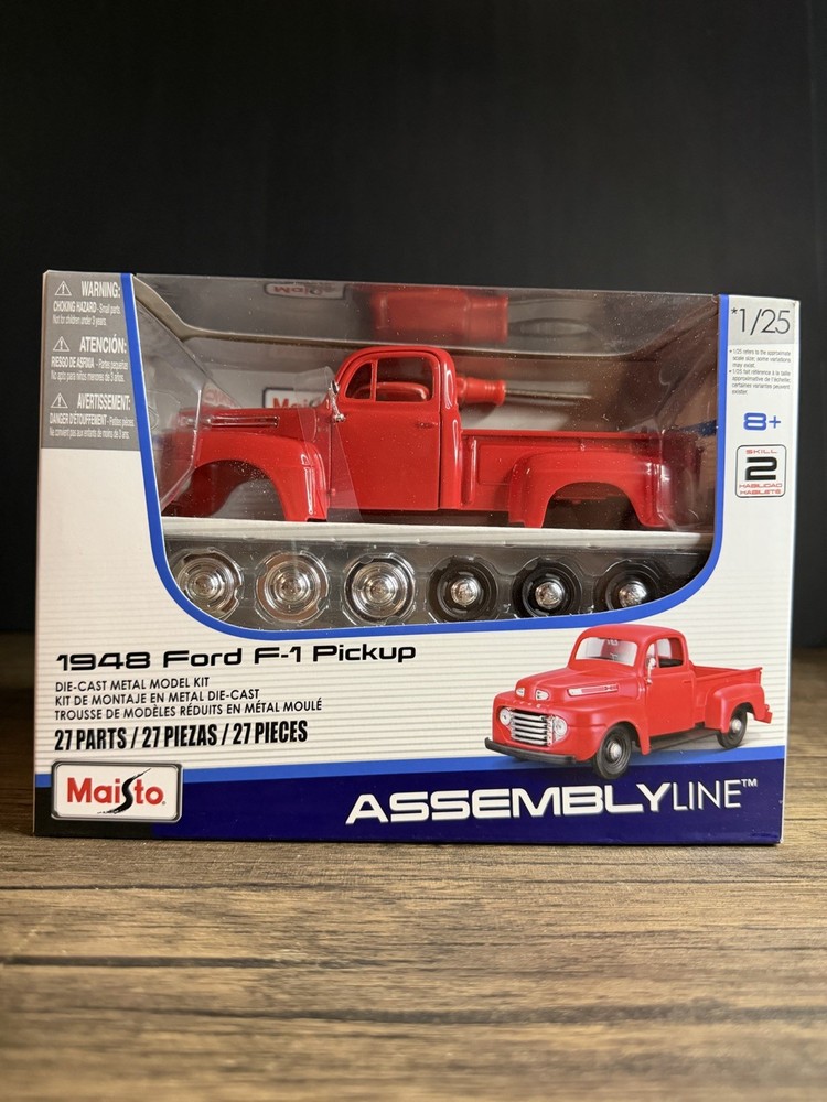 Maisto 1948 Ford F-1 Pickup Die-Cast Model 1:24 Scale NEW FACTORY SEALED