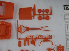 1981 AMT Ertl 1/25 Orange 1968 Chevrolet Camaro Z28 Model Car Kit #6559 New!
