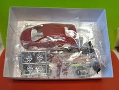 Aoshima 1/32 The Snap Kit 2016-2018 Toyota Prius XW50 Emotional Red Model Kit