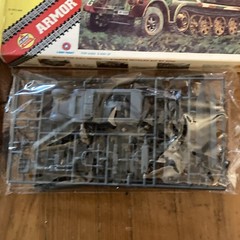 1/72 AHM Kits #552 German 8 Ton Half Track Quad 20mm AA. DMT