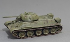 1/100 T-34/76 model 1940 Soviet medium tank Zvezda 6101 Model kit(Art of Tactic)