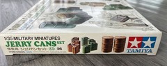 MILITARY MINIATURES JERRY CANS SET Tamiya Model Kit 35026 1/35 SEALED PARTS