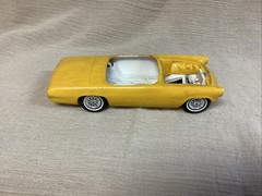 AMT ‘63 Customizing Kit 1/25th SM Thunderbird Convertible Partially Assembled