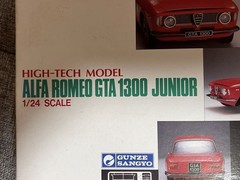 Plal Gunze Sangyo 1/24 Alfa Romeo GTA 1300 Junior HIGH-TECH EL