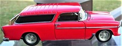 Chevrolet 55Chevy57 Nomad Custom Built Metal Body Model Car1955Wagon1957