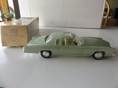 Jo-Han 1975 CADILLAC ELDORADO 2 DR HT, Lido Green, Promo Model Car, NB