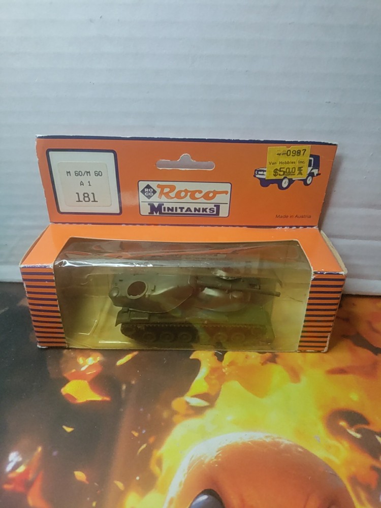 Roco Minitanks / (NEW) 1/87 Modern US M-60 / M-60 A1 Medium Tank