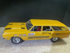 AMT 1965 CHEVROLET CHEVELLE SUPER STOCK DRAG WAGON CUSTOM BUILT MODEL