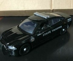 NEBRASKA State Police Black Cruiser 1/18th Scale Waterslide Decals