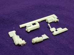Diamond REO Truck Tractor STARTER , OIL COOLER , DIPSTICK for 1:25 AMT Model Kit