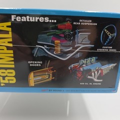 AMT Retro Deluxe Edition ’58 1958 Impala Builds 1 OF 3 Ways in 1/25 NIB Sealed