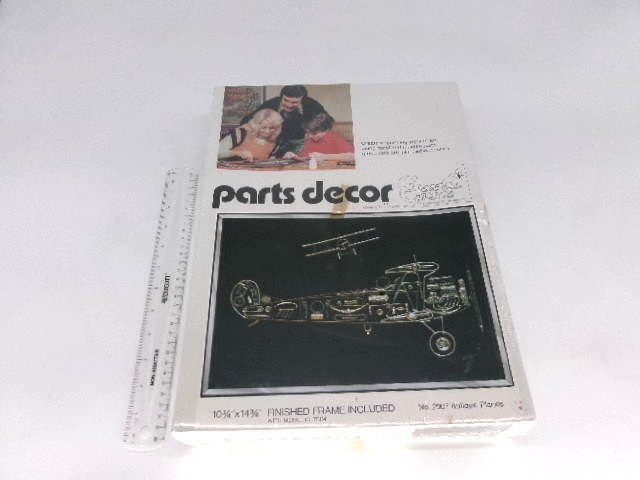 General Crafts Parts Decor Model Kit No 2907 Antique Planes 1973 VTG Sealed